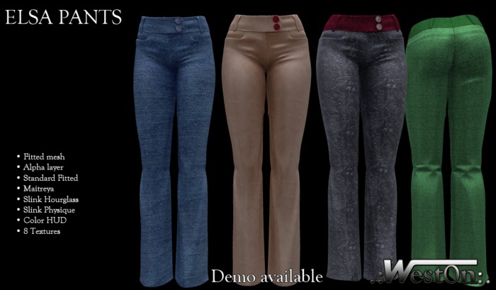 .: WESTON :. ELSA PANTS BOX