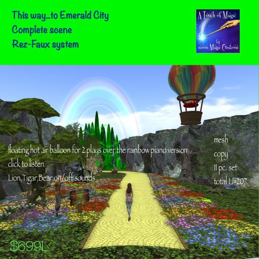 ***This Way To Emerald City -Crate