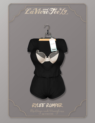 Tee*fy Rlyee Romper - Black