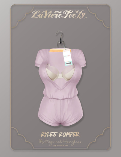 Tee*fy Rlyee Romper - Lavender
