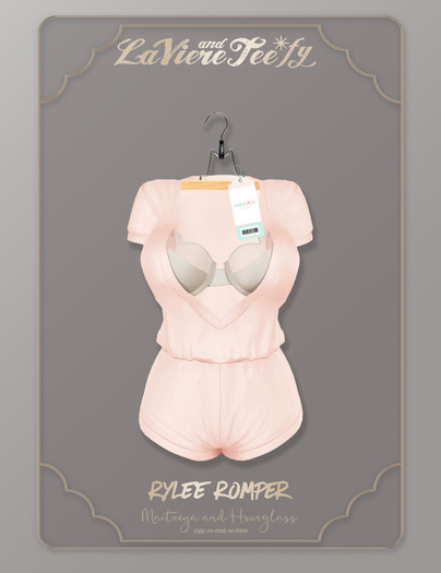 Tee*fy Rlyee Romper - Peach