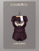 Tee*fy Rlyee Romper - Plum