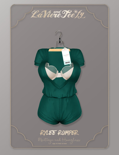 Tee*fy Rlyee Romper - Teal