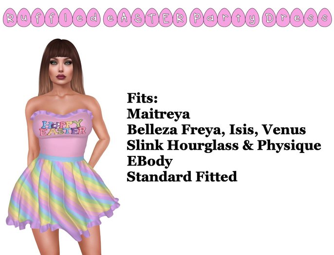 Nixxi Fashions - Ruffled Easter Party Dress