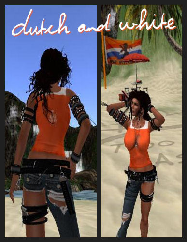 bijou shirt .DUTCH white (FREE gift)