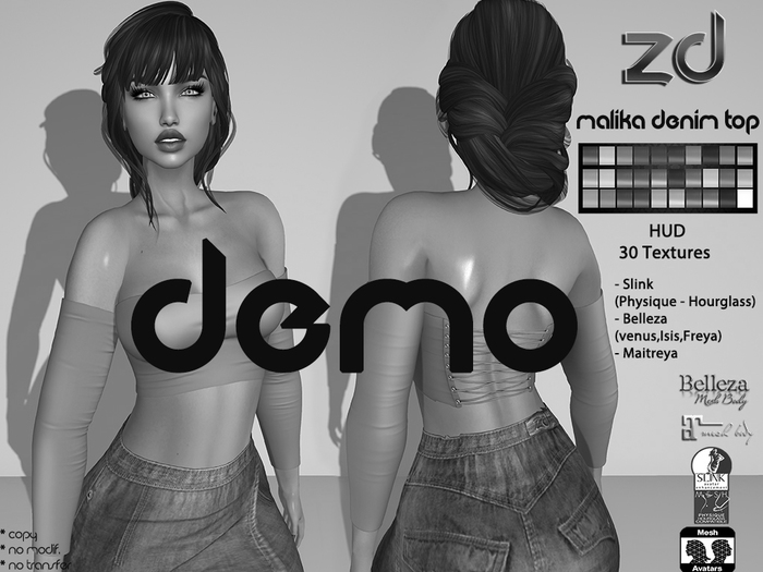 *ZD* Malika Top DEMO