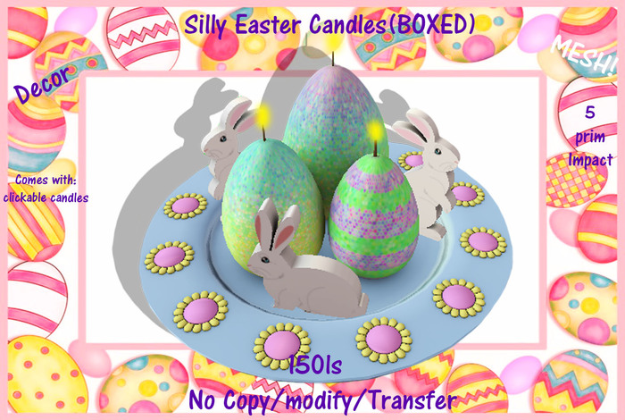 Silly Easter Candles(BOXED)