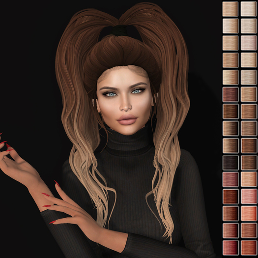 NoCruel - Stormy Mesh Hair Full Perm 200 copies only