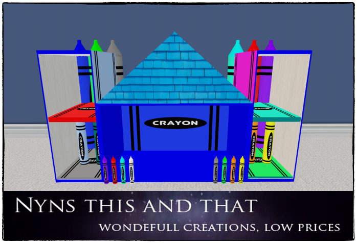 Nyns  Crayon bedframe( add me)