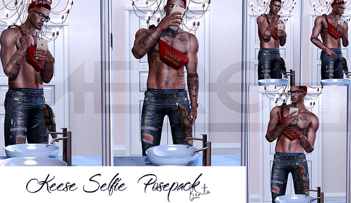 M E R C H- KEESE SELFIE POSEPACK (BENTO)