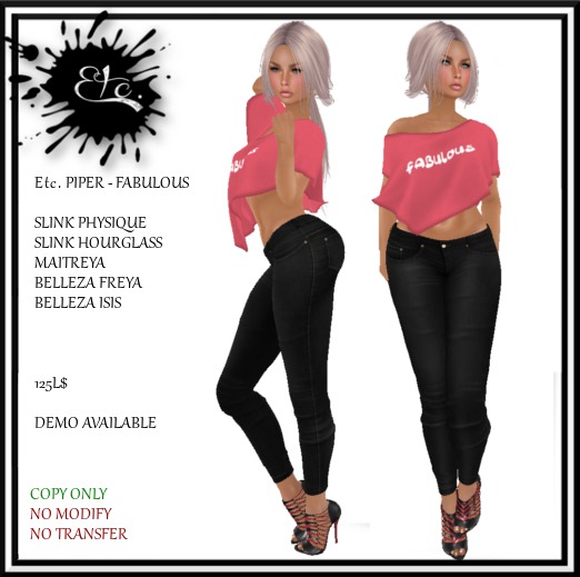 Etc. PIPER - FABULOUS