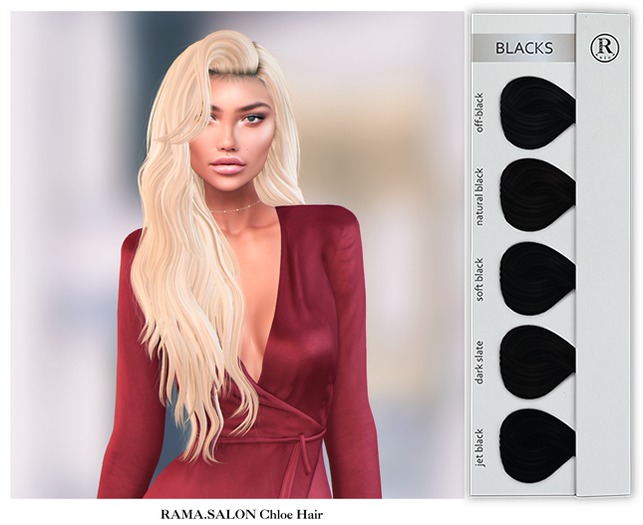 RAMA.SALON - Chloe Hair 'BLACKS'
