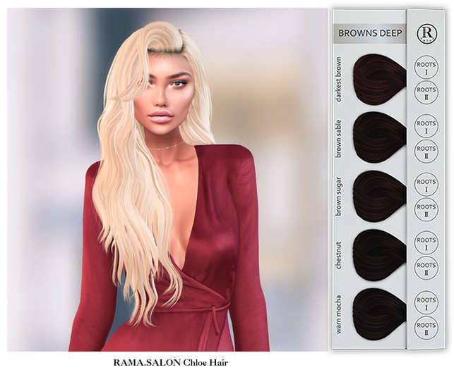 RAMA.SALON - Chloe Hair 'BROWNS DEEP'