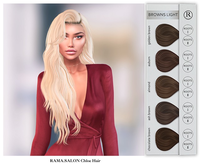 RAMA.SALON - Chloe Hair 'BROWNS LIGHT'