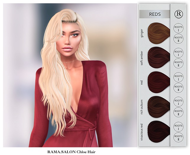 RAMA.SALON - Chloe Hair 'REDS'