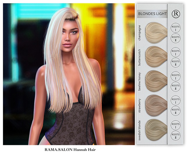 RAMA.SALON - Hannah Hair 'BLONDES LIGHT'