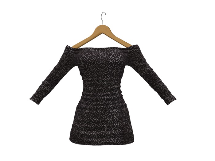 Shoulder Ruched Dress MAITREYA#7