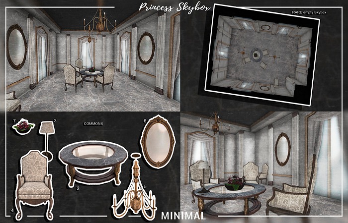 MINIMAL - Princess Chandelier Lamp -Gold- *5*