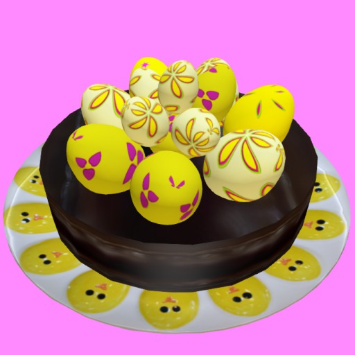 Chocolate Egg Cake, 2 Li, Boxed