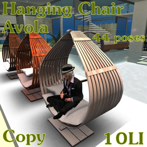 Esprit HC3 Hanging Chair - Avola