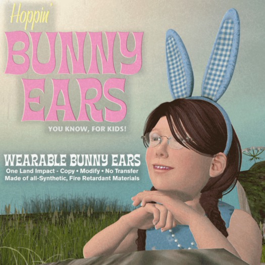 [YKFK] Bunny Ears - Blue