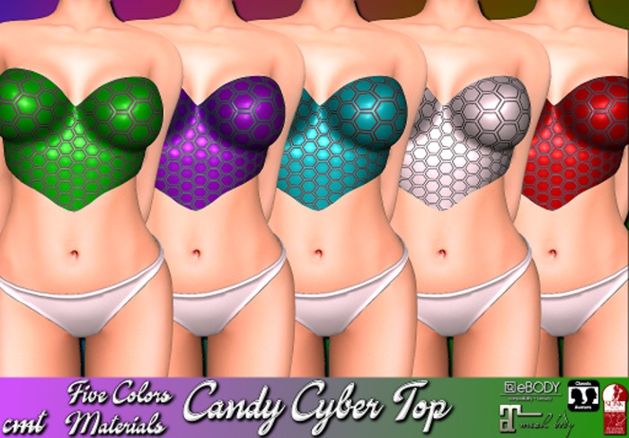 Sweet Meats - Candy Cyber Top