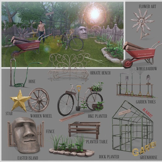 [Con.] Planter's Habitat - Wooden Wheel