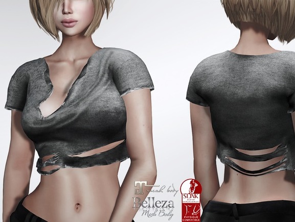 MI Ripped Crop Tank Top FAT