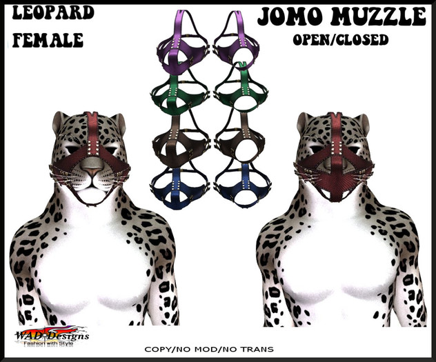 MUZZLE LEOPARD JOMO FEMALE