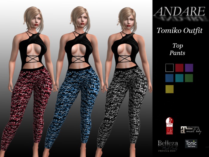 Andare - Tomiko Outfit DEMO