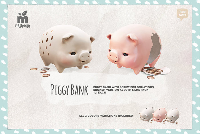 MishMish - Piggy Bank [Boxed]