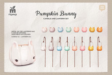 MishMish - The Pumpkin Bunny Candle & Lantern / storm [Wear]