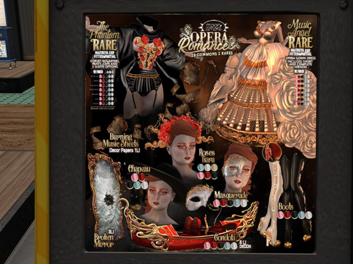 :Moon Amore: Opera Romance / Boots  - Sky