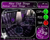 * New * Club Dancer Host Stage *