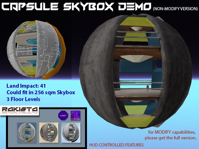 Capsule Skybox DEMO by Rakista