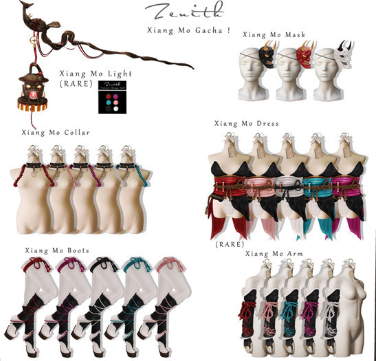 =Zenith=Xiang Mo Mask (Red)