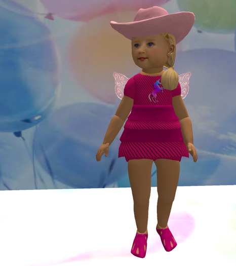 UNICORN RUFFLED DRESS G&L