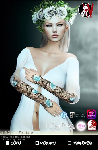 [White~Widow] Ran - Pink *wear me*