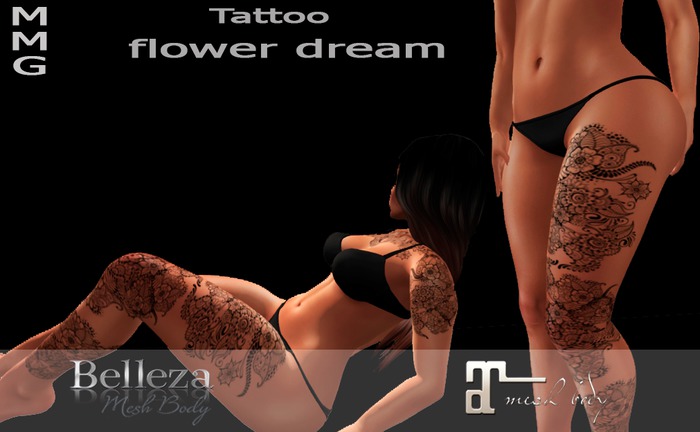 MMG - Tattoo flower dream