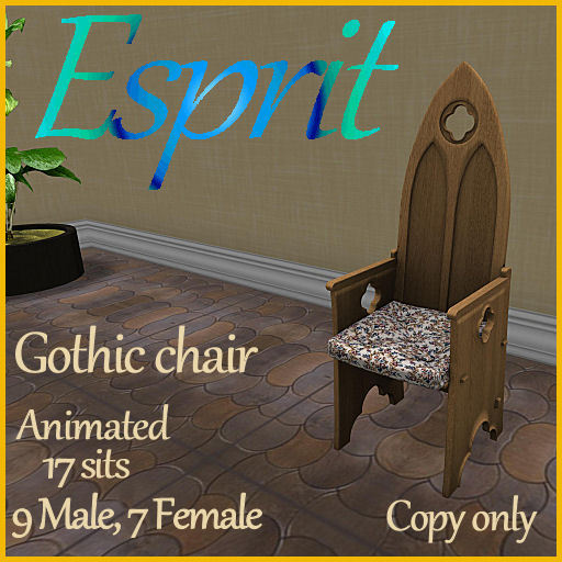 Gothic Chair NS OB4.0