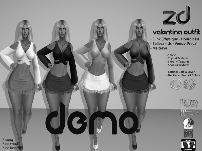 *ZD* Valentina Outfit DEMO