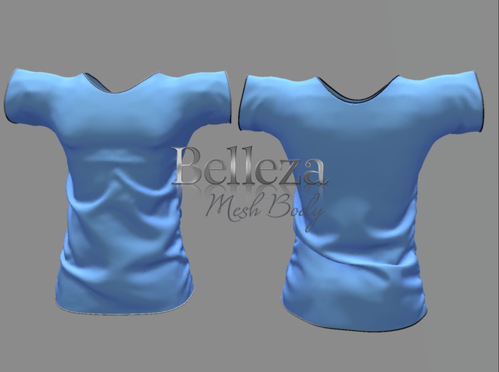 (VAGABOND) Long Shirt Blue SIGNATURE/BELLEZA