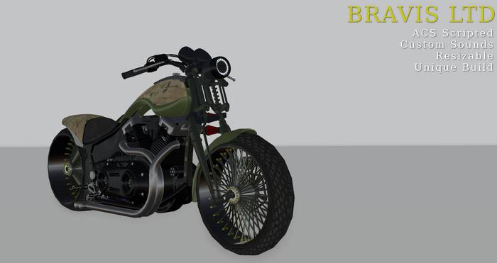 Bravis SF400 Miltary Motorcycle