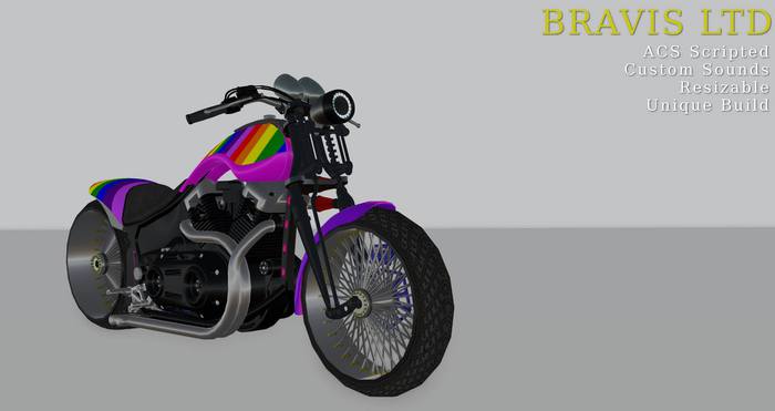 Bravis SF400 Rainbow Motorcycle
