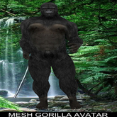 [Nirvana Fashion] - [Gorilla Avatar]-Mesh Avatar - Halloween Avatar