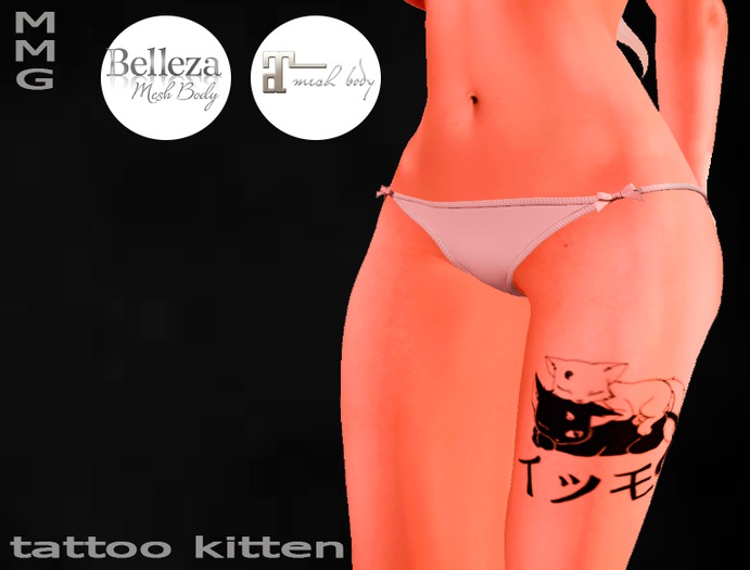 MMG -  tattoo kitten