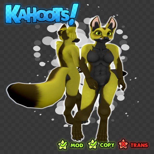 KAHOOTS.Fox - Black/Yellow