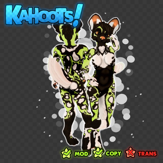 KAHOOTS.PaintedDog - BrownLime