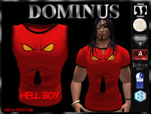 ~DOMINUS~Hellboy  TSHIRT (BOXED)