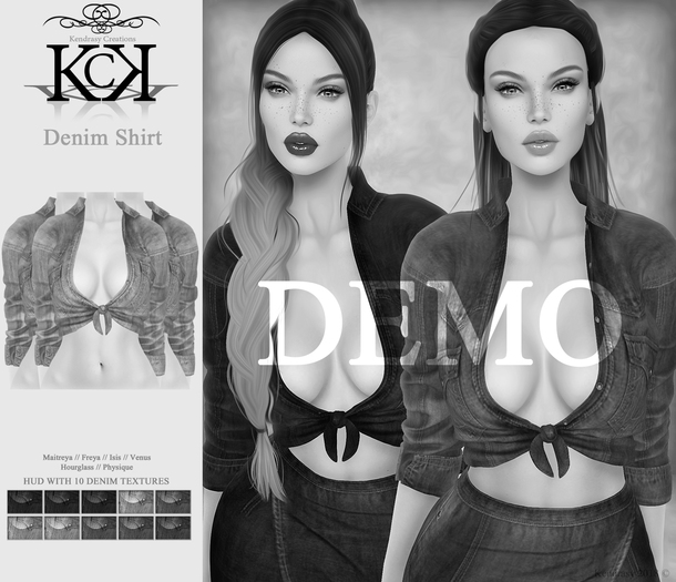 :::KC::: Denim Shirt // DEMO